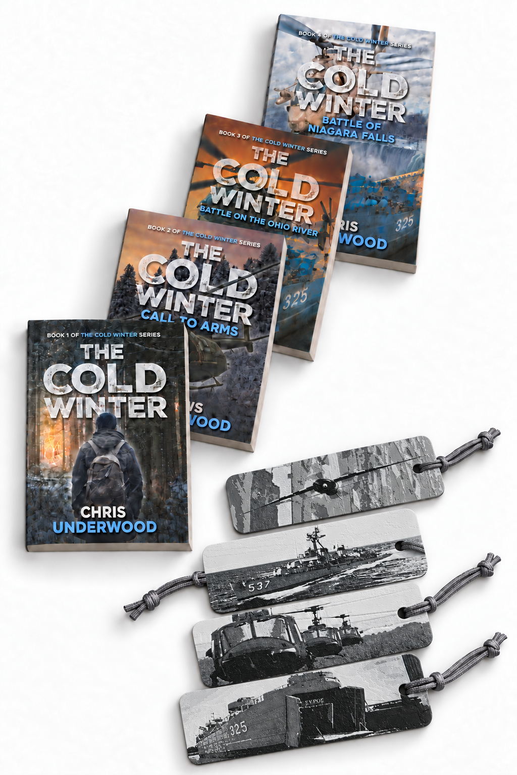 Collectors Bundle 4 Signed Books + 4 Bookmarks
